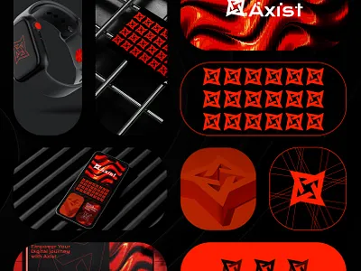 Axist Logo mark brand design brand identity design inspiration logo design minimal logo minimalist logo modern design modern logo visual identity
