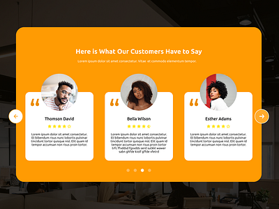 Testimonial Design challenge daily ui design graphic design testmonials typography ui ux