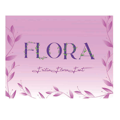 Frilia Flora Font natural