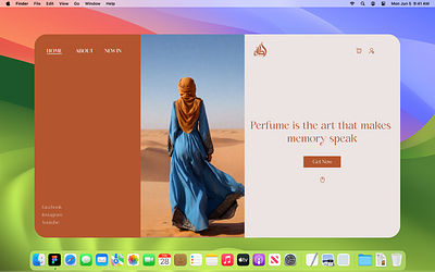 Online Perfume Store (LATTAFA) arabic lattafa perfume ui uidesign ux uxdesign