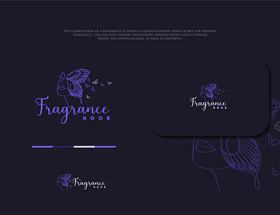 Fragrance NOOB branding graphic design logo logo design minimalist