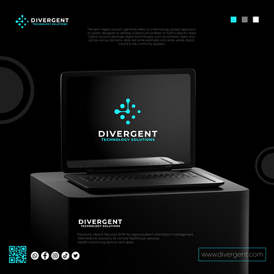 Divergent branding business logo graphic design illustration logo logo design minimalist vector