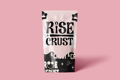 Rise And Crust branding design graphic design illustration logo motion graphics typography vector