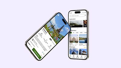 Travel Booking App Design Concept