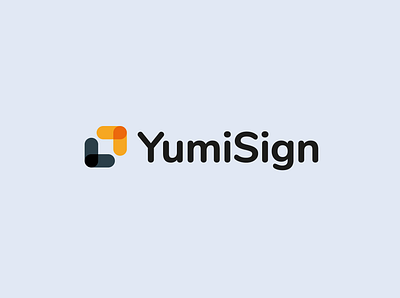 YumiSign - Logo Animation animation brand design branding esignature logo logotype motion design nunito signature visual identity yumisign