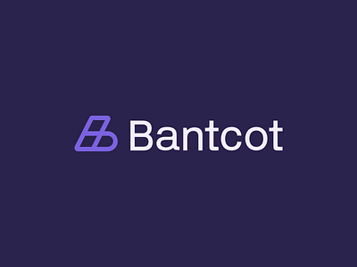 Bantcot Financial Logo b logo bank blockchain branding financial hub identity invest investment logo money nft pay payment startup symbol tech technology