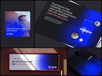 ybot — Brand Support ai artificial intelligence b2b branding logo saas visual identity wordmark