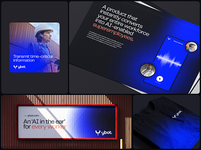 ybot — Brand Support ai artificial intelligence b2b branding logo saas visual identity wordmark