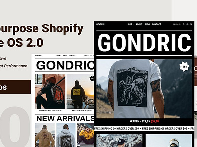 Gondric - Multipurpose Shopify Theme dropshipping ecommerce online store shopify shopify store shopify template shopify theme shopify theme 20 web store