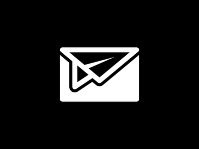 Messenger Logo Idea chat email logo logo logos message messenger logo minimal logo paper plane paper plane logo plane send sent simple tech telegram