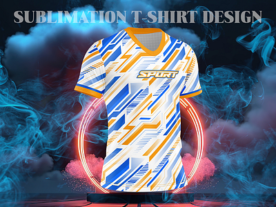 A Sublimation Jersey Design for Printing Graphic by Vector Graph