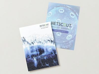 NETSCOUT Concepts produced at Mystic VIEW DESIGN design graphic design typography