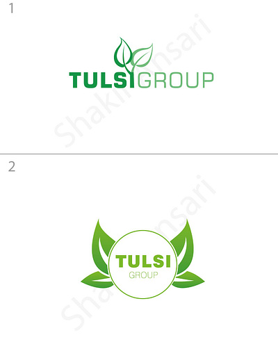Tulsi Group branding graphic design logo