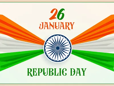 Republic day poster.