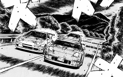 One o my favorite street racing shows, Initial D wallpaper