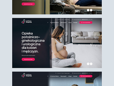 Centrum Mama design figma portfolio product ux webdesign