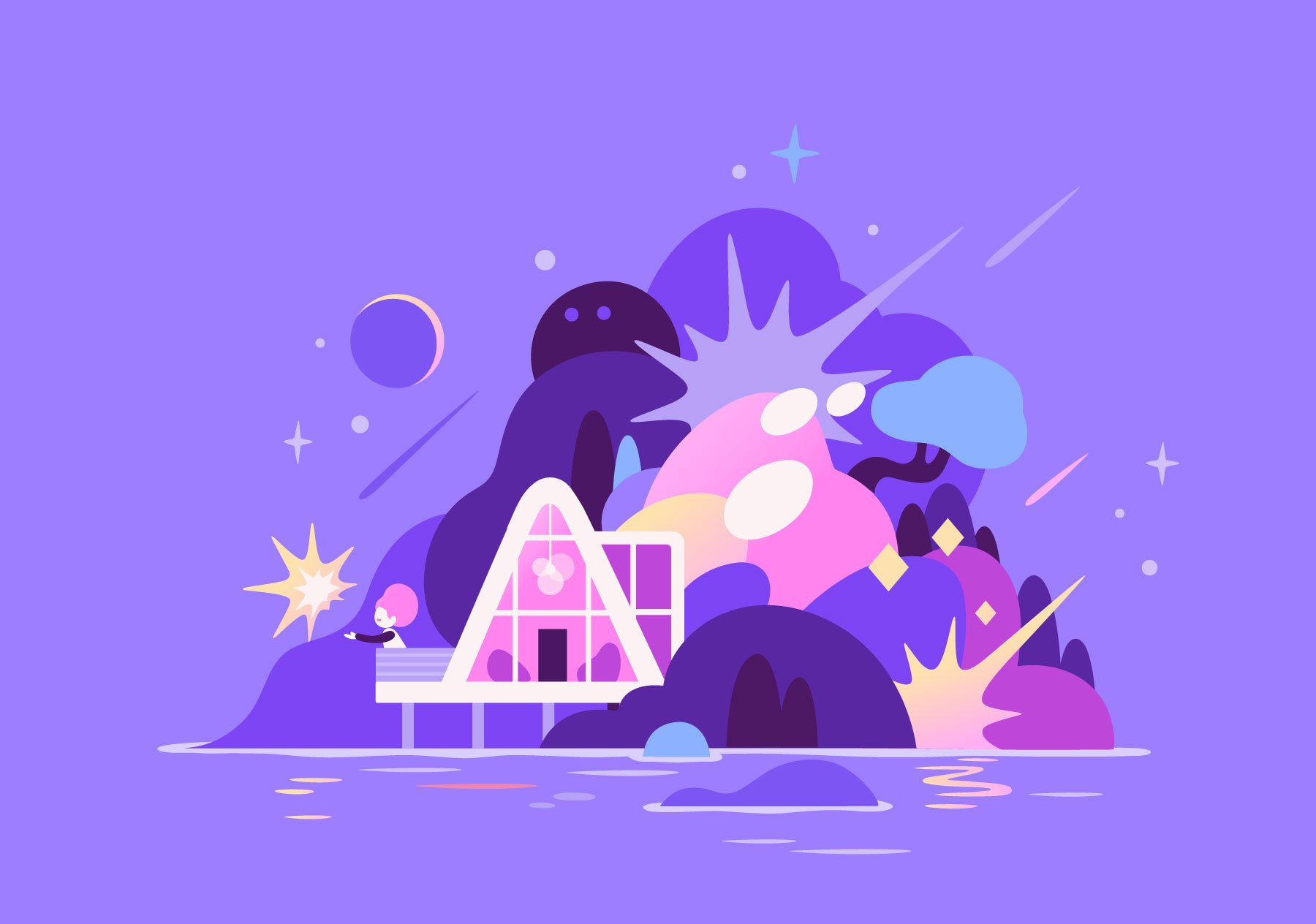 _ abstract concept design illustration zutto