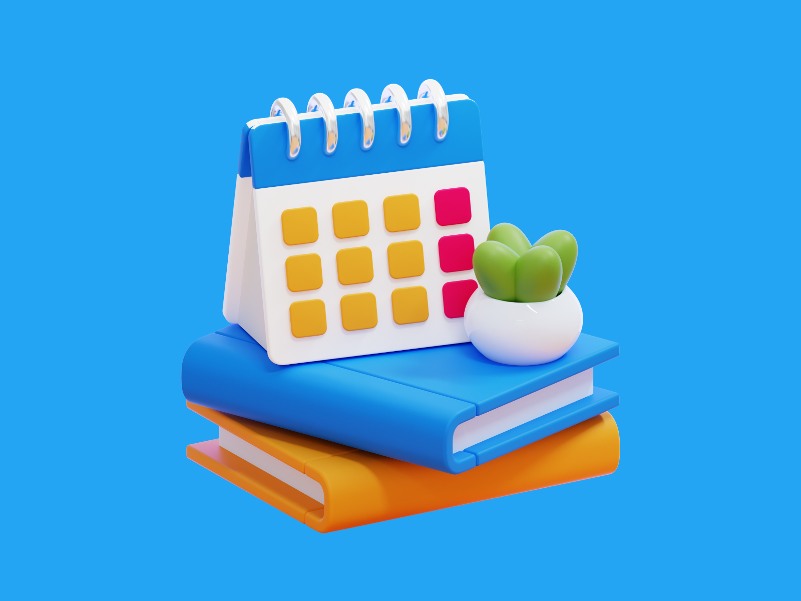 Education 3D Icon 3d 3d book 3d calendar 3d education 3d icon 3d school iconscout
