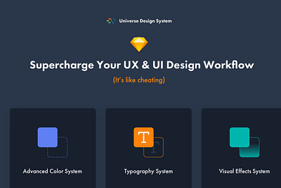 Universe Design System for Sketch design system sketch ui design ui kit user experience design user interface ux design ux kit web design web elements wireframe