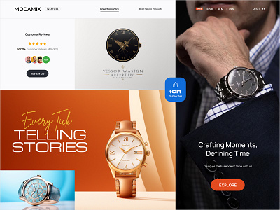 Watche Shop Website band branding clock digital graphic design sale shop smart watch ui watch website