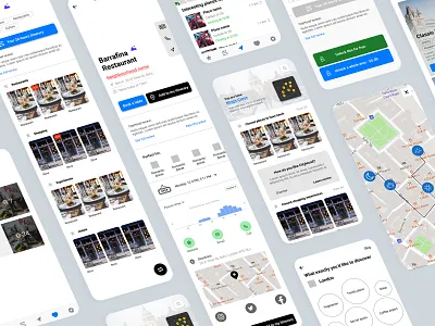 CityHood UX and userflow improvements ios ios design mobile app travel app userflow ux wireframe