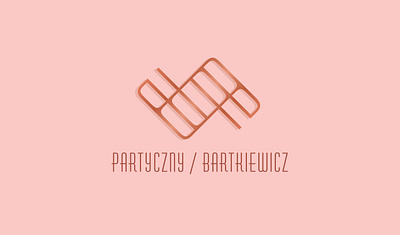 Partyczny Bartkiewicz Logo Branding brand design branding design graphic design illustration logo visual