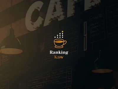 Logo For Coffee Ranking Platform branding cofee coffee lovers coffee platform design graphic design logo love cofee ranking typography vector