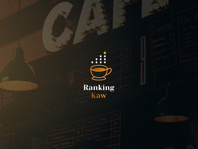Logo For Coffee Ranking Platform branding cofee coffee lovers coffee platform design graphic design logo love cofee ranking typography vector