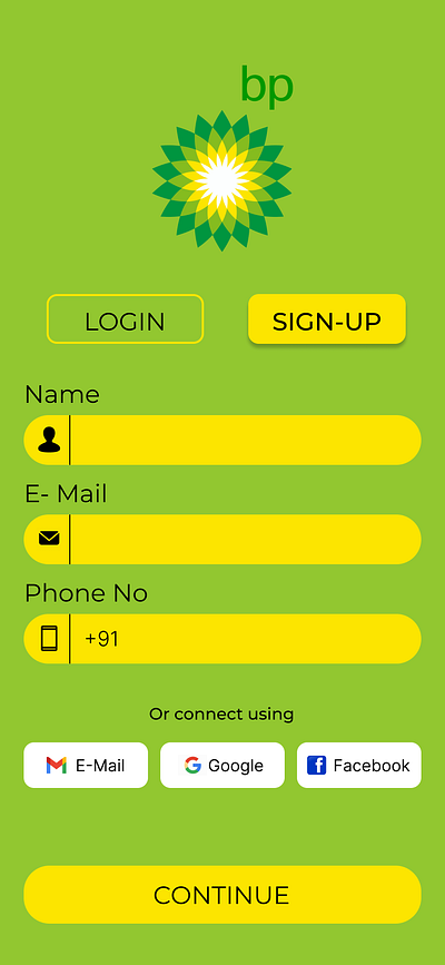 Daily UI challenge Day 88/100 Created a sign up form UI ui