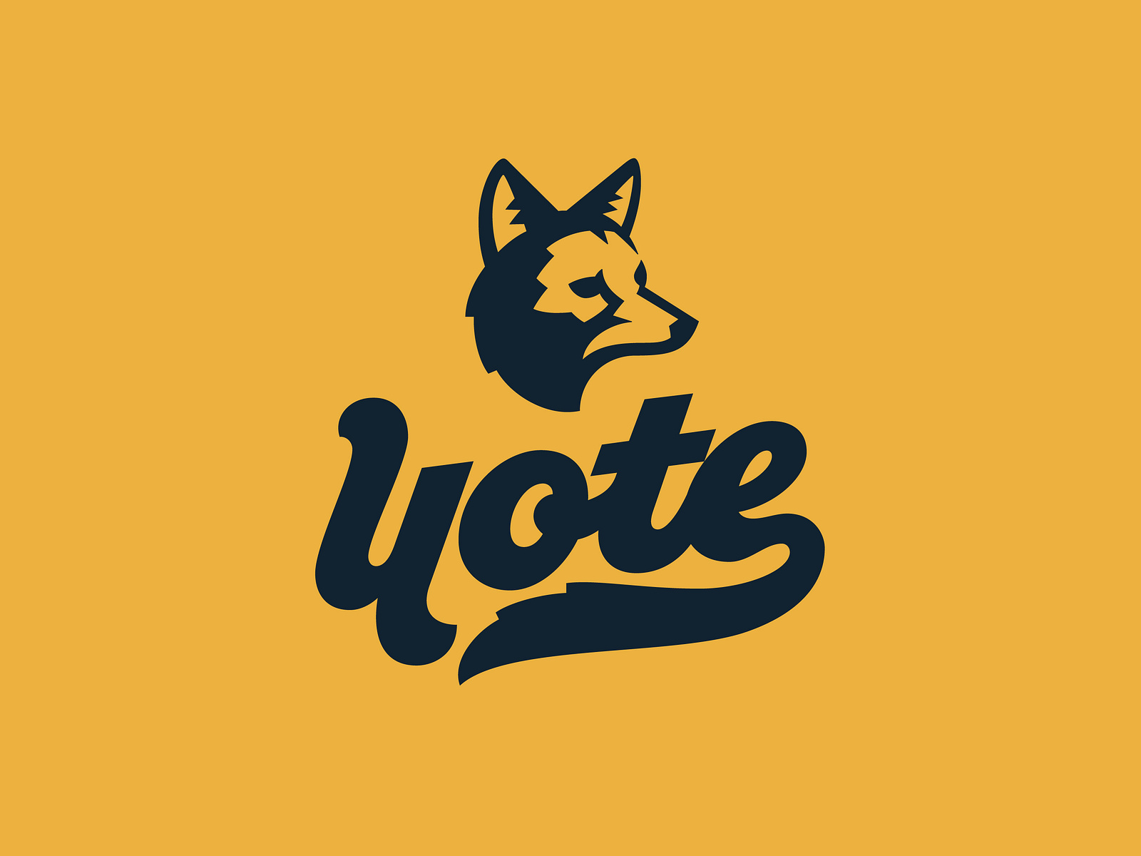 Coyote Logo and Lettering by Daniel de Sousa on Dribbble