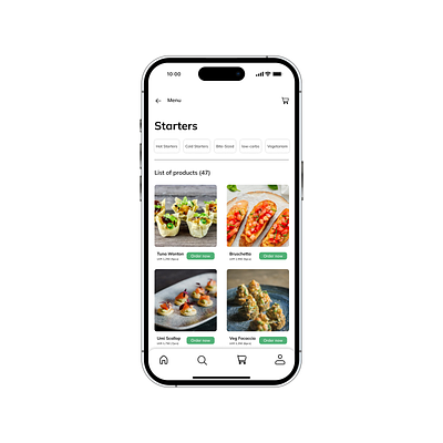 Design a category cards screen daily ui food ordering ui user experience user interface