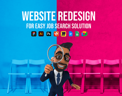 bdjobs Website Redesign with UX Explanation abstract bdjobs branding corporate creative design illustration ui uidesign uiux