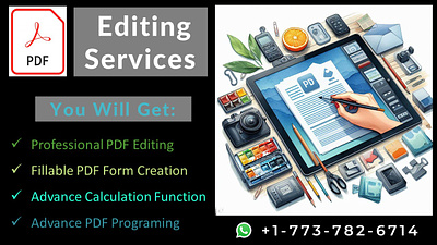 PDF Editing Service fillable form pdf pdf editing pdf form