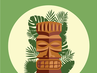 Tiki Totem beach caribbean carved carving exotic hawaii hawaiian hula island islands native polynesia polynesian statue tiki totem totem pole tropical tropics vacation