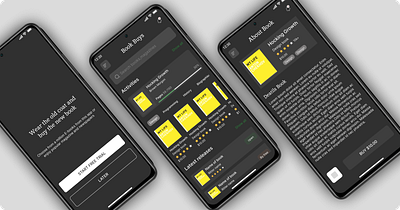 Book app app book app design ui ux