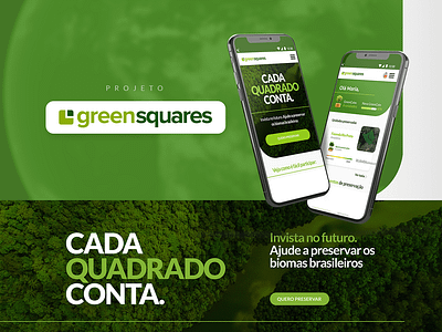 UI UX | Green Squares design development graphic design software tech ui uiux userinterface