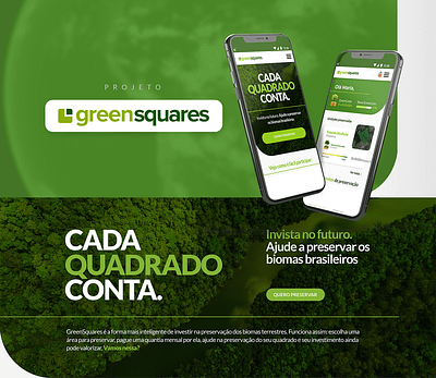 UI UX | Green Squares design development graphic design software tech ui uiux userinterface
