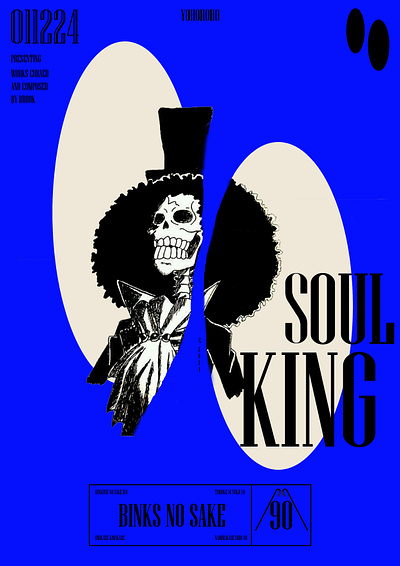 Soul King graphic design photoshop typography