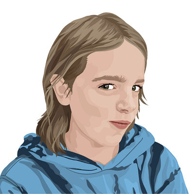 Parker adobeillustrator canada customportrait digitaldrawing graphic design humandrawing humans illustration kids penciltool people portrait vector vectorwork victoriabc