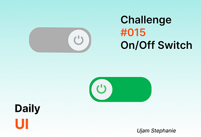 day 015 On/Off Switch branding graphic design ui ux