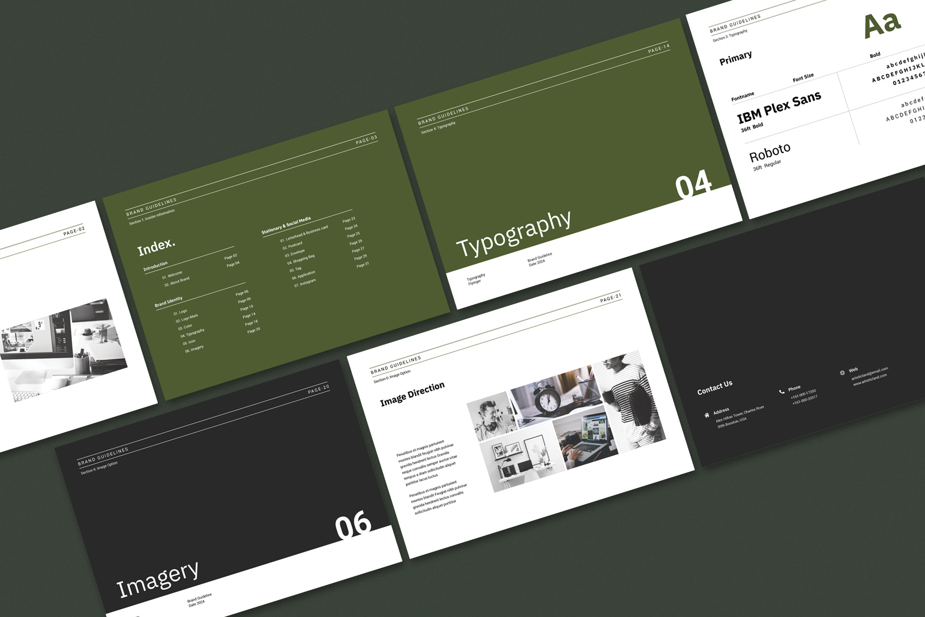 Example of Brand Guidelines Template