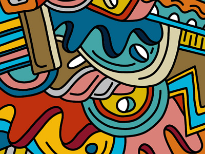 Doodle: Series. Basquiat Palette design doodle doodle art graphic design hamburg solutions illustration vector