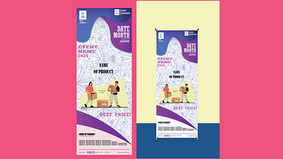 X Banner design for event banner colour content education graphic design social media xbanner
