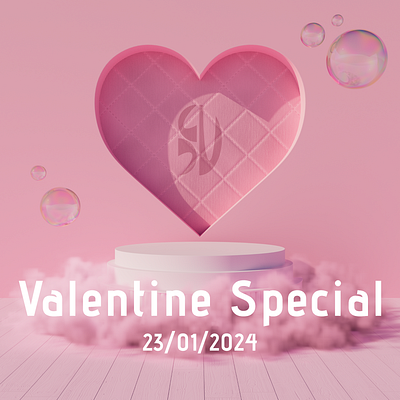 Valentine's Day Special Product Displays! 3d modelling architecture branding design display environment graphic design happy valentines day illustration mockup mockup deisgn mockups photography podium display product design product designs product display valentines vector visualisation