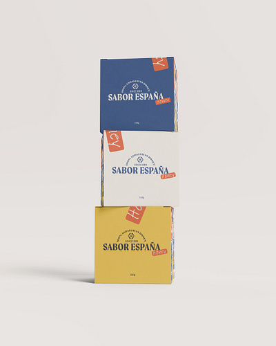 SABOR ESPAÑA — Brand and Packaging Design brand design branding colour design graphic design honey illustration logo packaging pattern