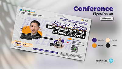 Conference Flyer/Poster adobe branding design elegant graphic design illustration logo social media ui