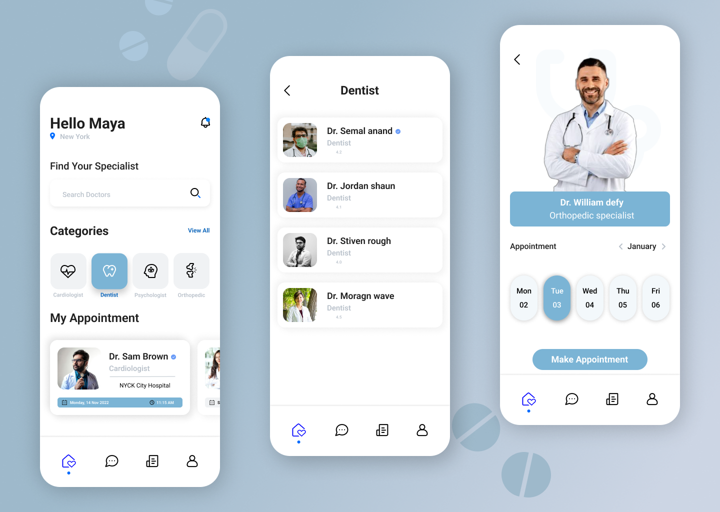 Health App by Universal_Lustrous on Dribbble