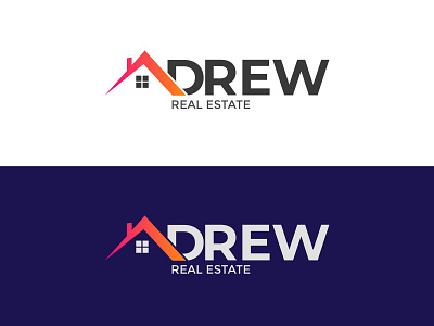 ADREW Real Estate Logo Design branding graphic design logo