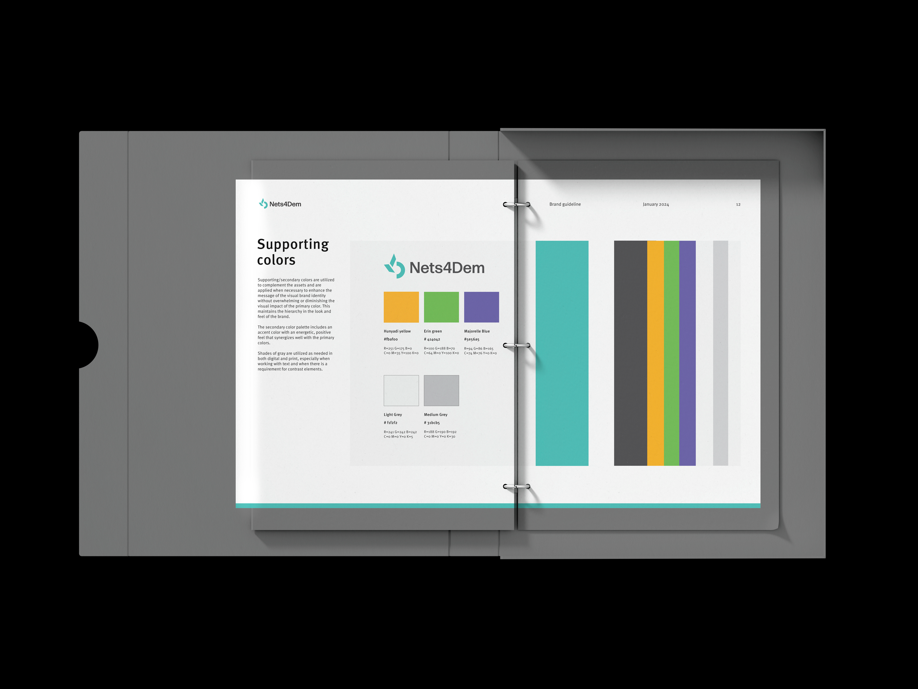 Nets4Dem - Brand Guideline berlin brand guide brand identity brand organisation brand position brand strategy brand visuals branded collateral branding europe freelancer freelancer designer global graphic designer oan oanamaries ui visual designer