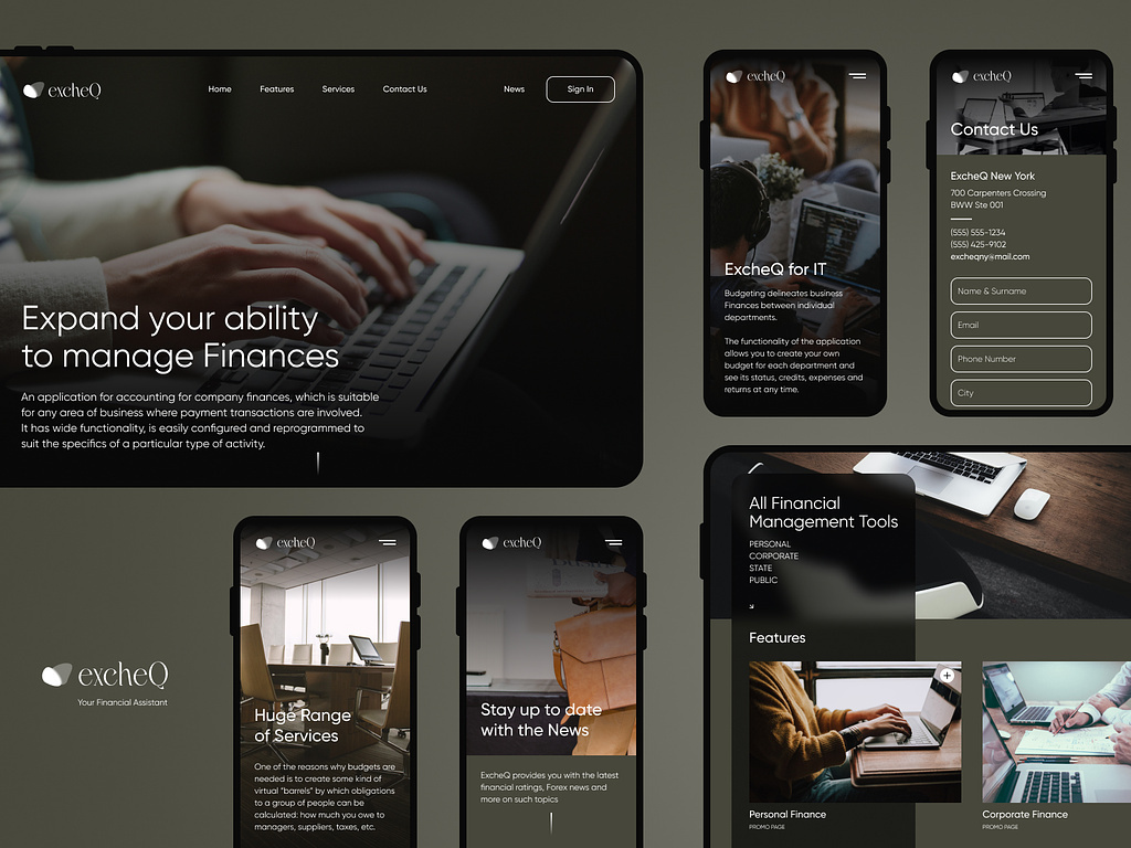 Corporate Website Design by Shahriar Alam Pial on Dribbble